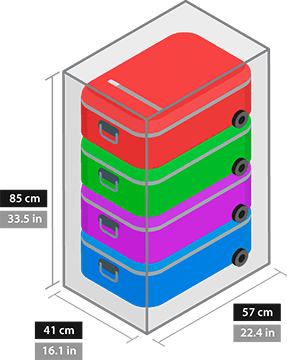 Consigna-XL-2 Taquilla tamaño XL para maletas grandes y equipaje voluminoso